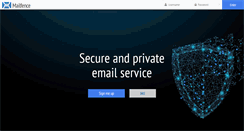 Desktop Screenshot of mailfence.com